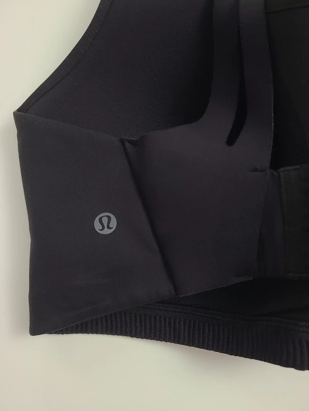 Lululemon AirSupport Bra High Support Sports Bra Size 36DDD Black EUC!